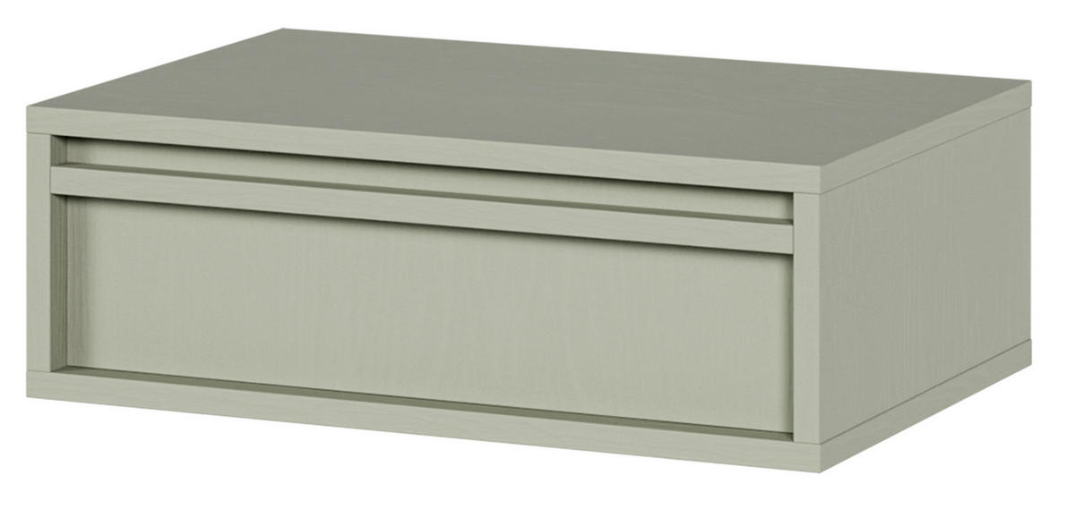 NACHTSCHRANK Evo Salbeigrün 50 cm - Salbeigrün, Holzwerkstoff (50/17/34cm) - Selsey