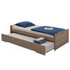 TANDEMBETT LORENA 90X190 CM - Taupe, Holz (99/48/195cm) - IDIMEX