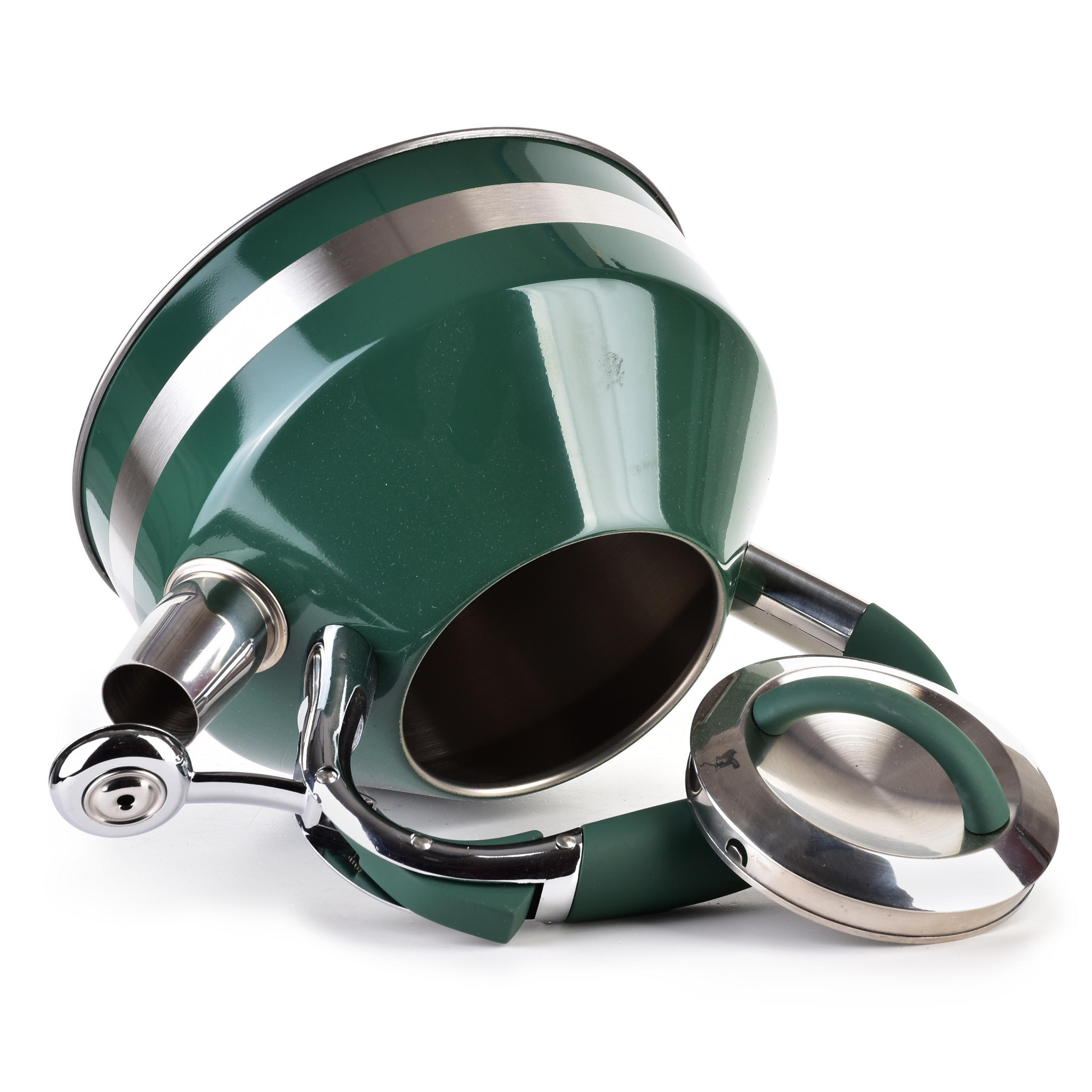 WASSERKESSEL Georg Grün 19.5/19.5/22 cm Metall - Grün, Metall (19.5cm) - Mondex