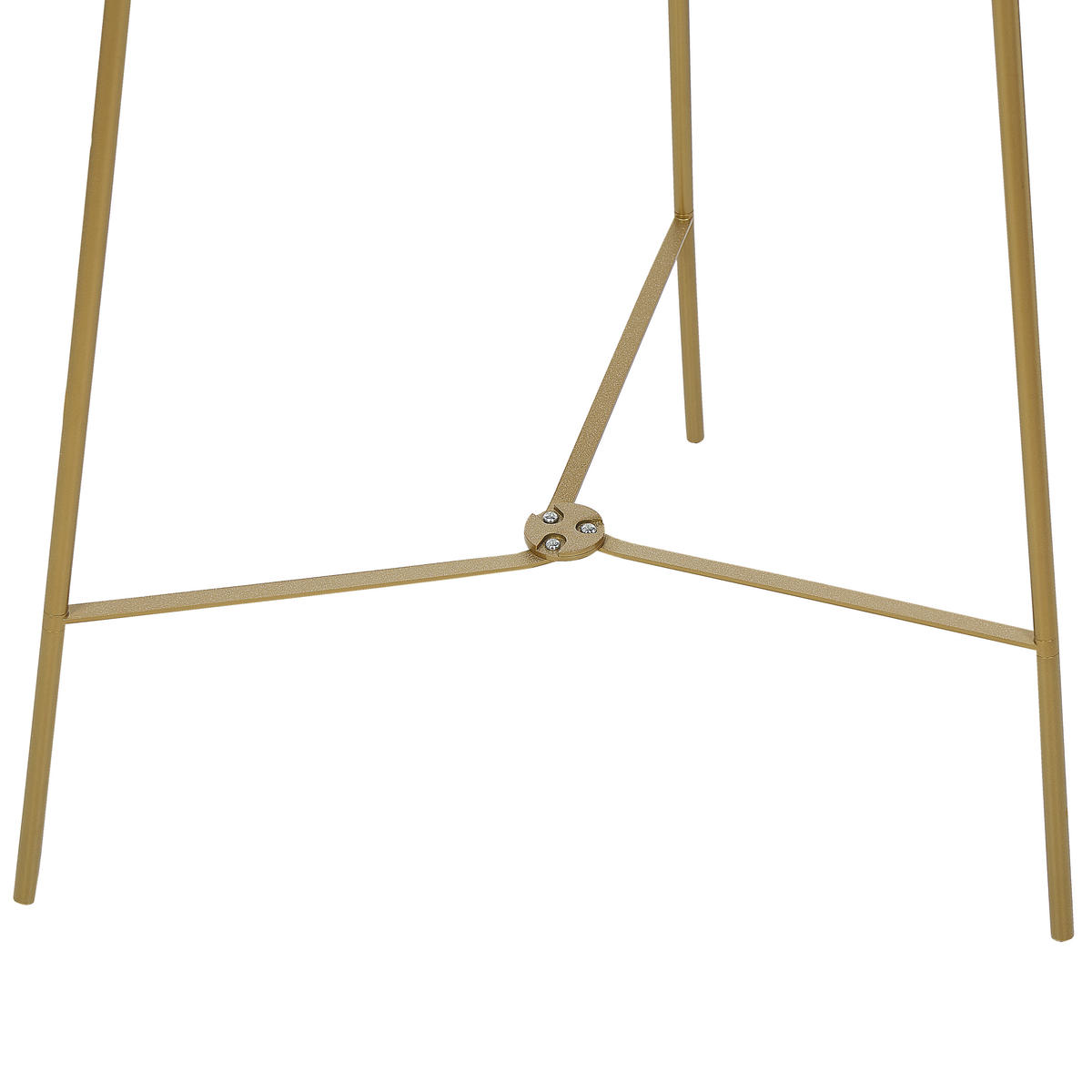 STEHLAMPE Mena 55/55/133 cm - Goldfarben, Metall (55/55/133cm) - Beliani