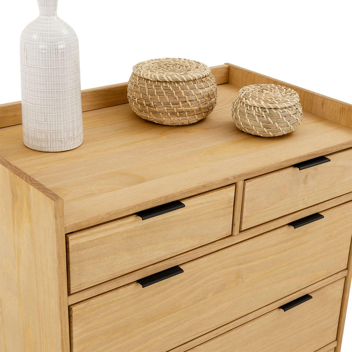 KOMMODE TEPERA - Braun, Holz (75/92/46cm) - IDIMEX