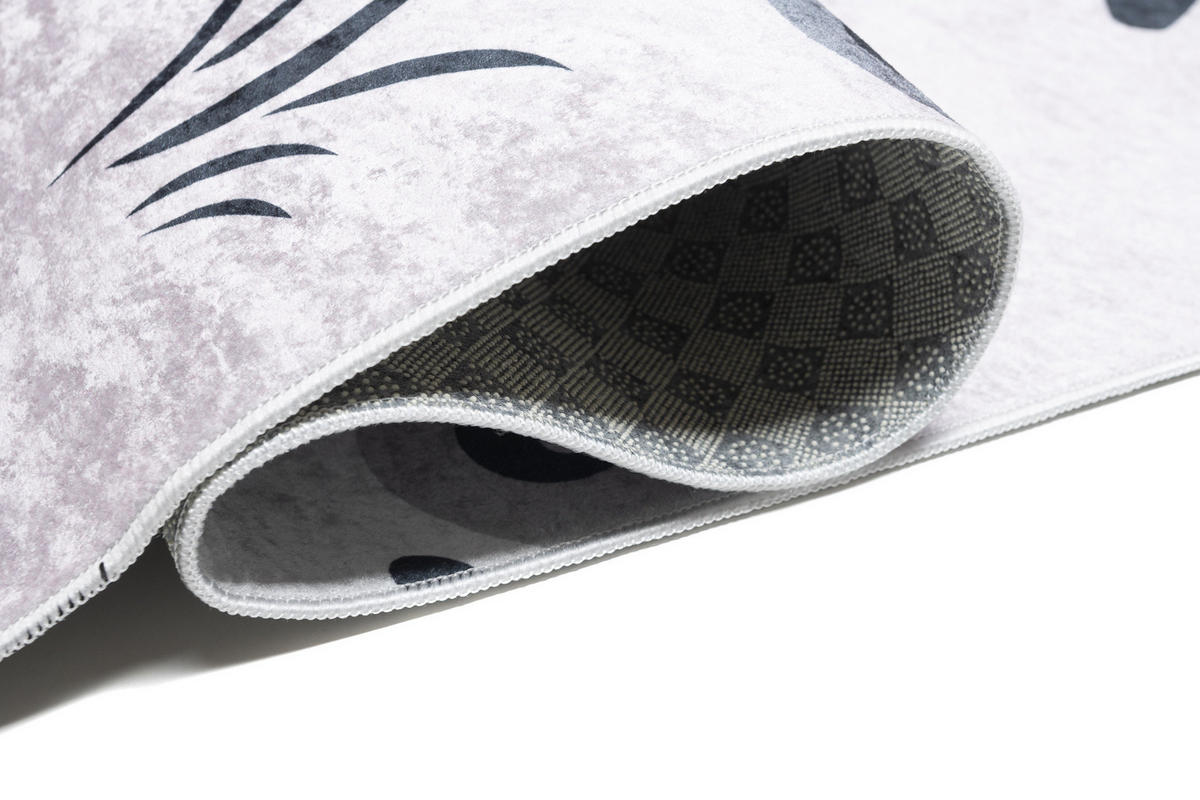 TEPPICH EMMA Grau 160/230 cm - Grau, Kunststoff (160/230cm) - Tapiso