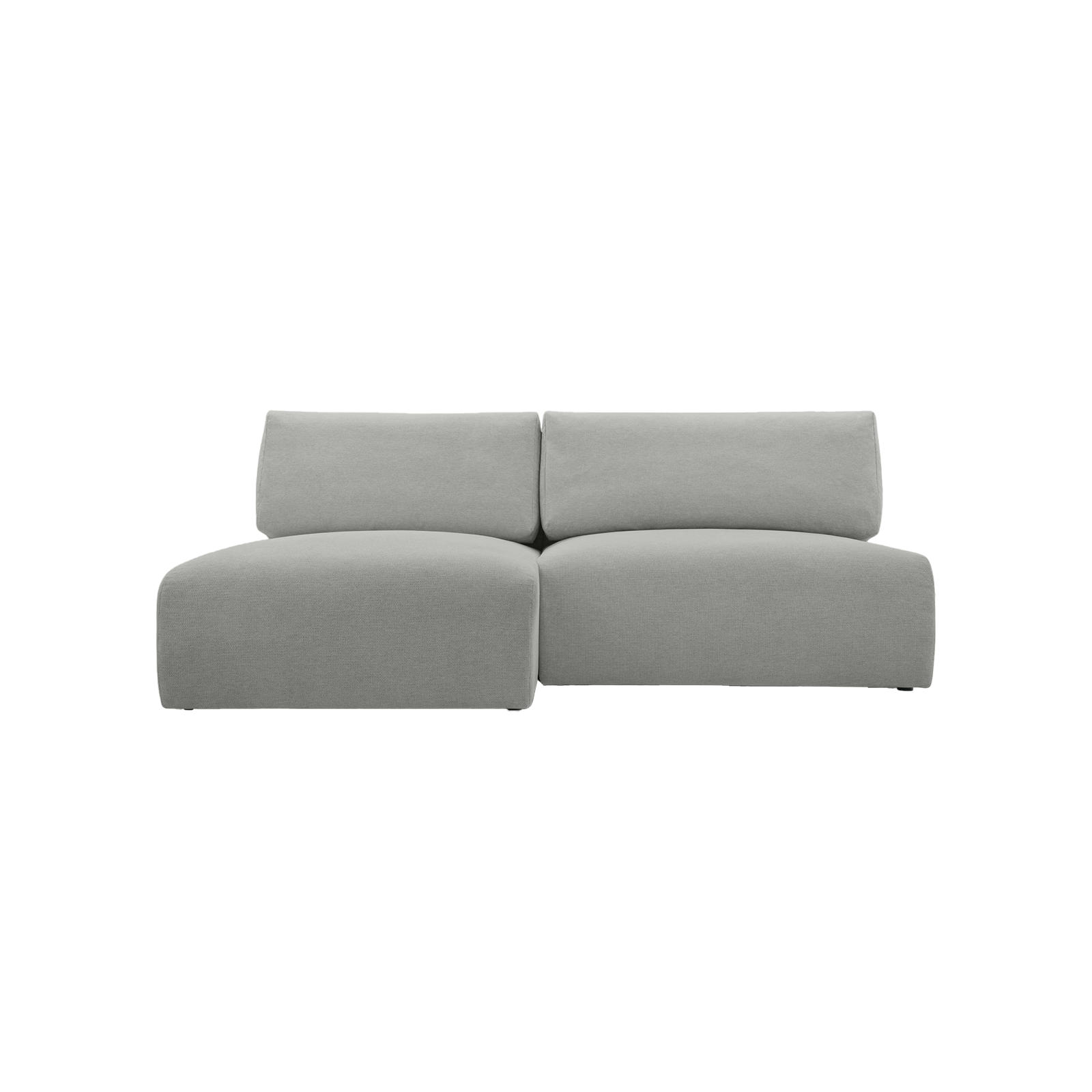 ECKSOFA Ripley mit Schlaffunktion, Grau - Grau, Textil (223/150cm) - Fedve