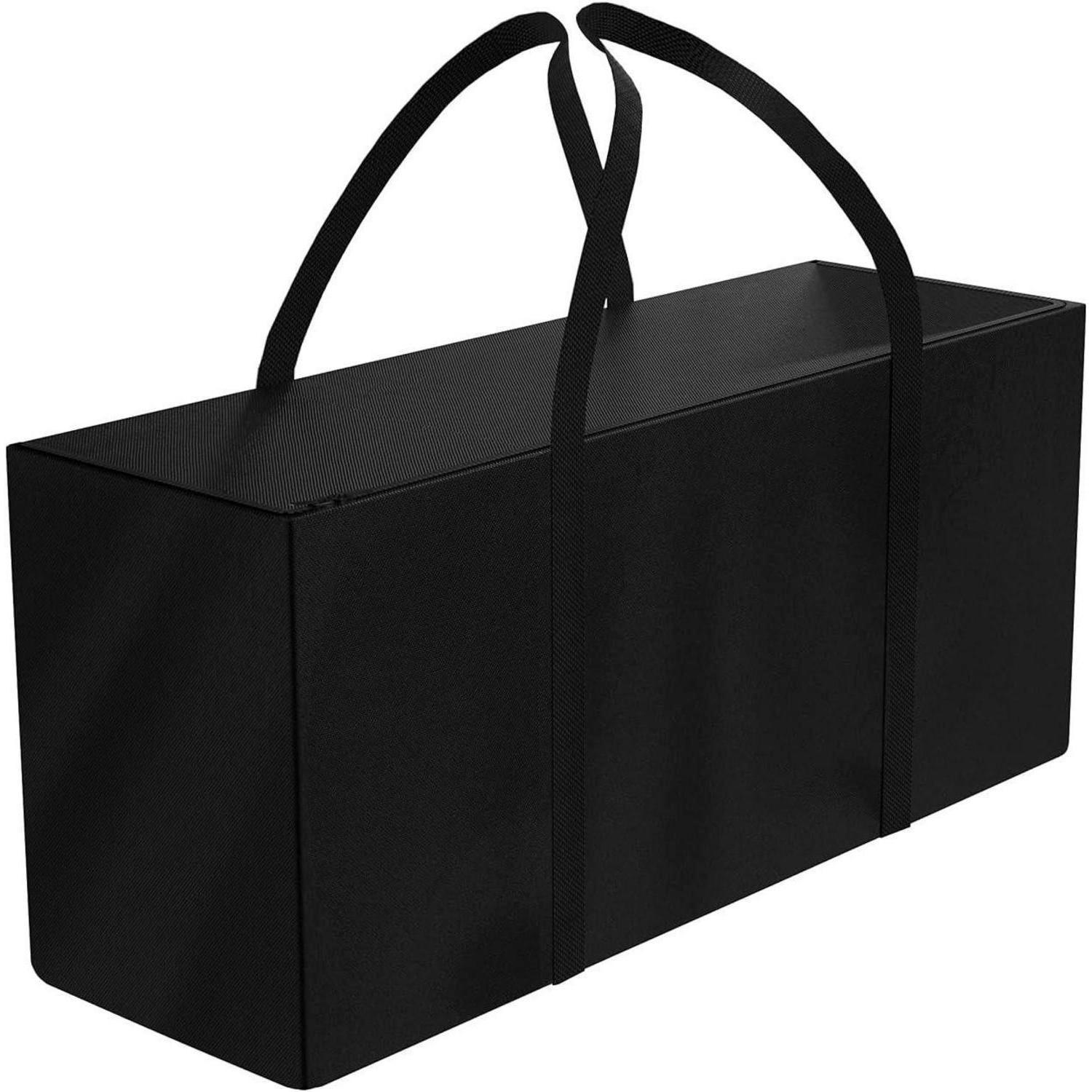 XXXLutz Auflagentasche Schwarz 40x55x130 cm