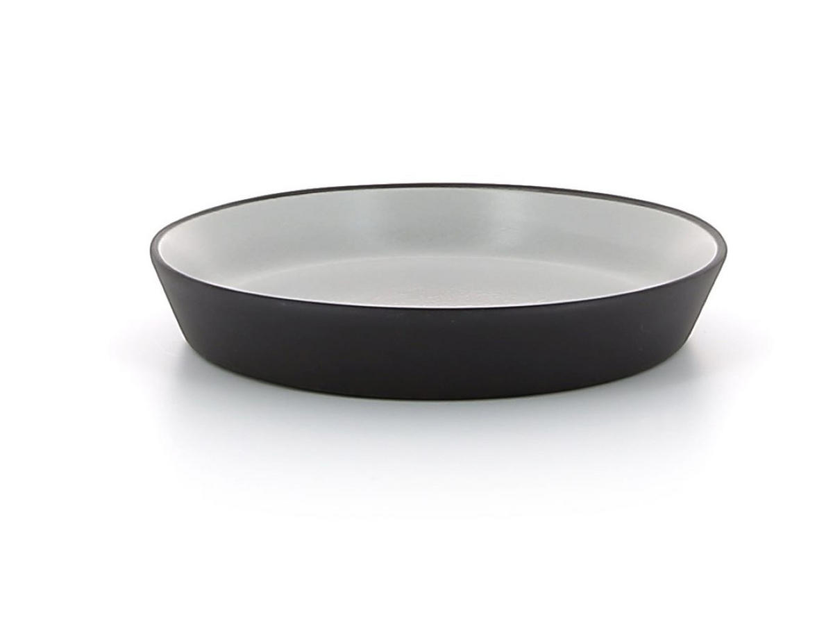 SCHALE EQUINOXE 15 cl Pfeffer - Hellgrau, Keramik (14/2.5/14cm) - Revol Porcelaine France
