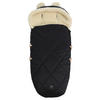 KINDERWAGENFUSSSACK XL EARS WOOL, schwarz - Schwarz, Naturmaterialien (43/93cm)