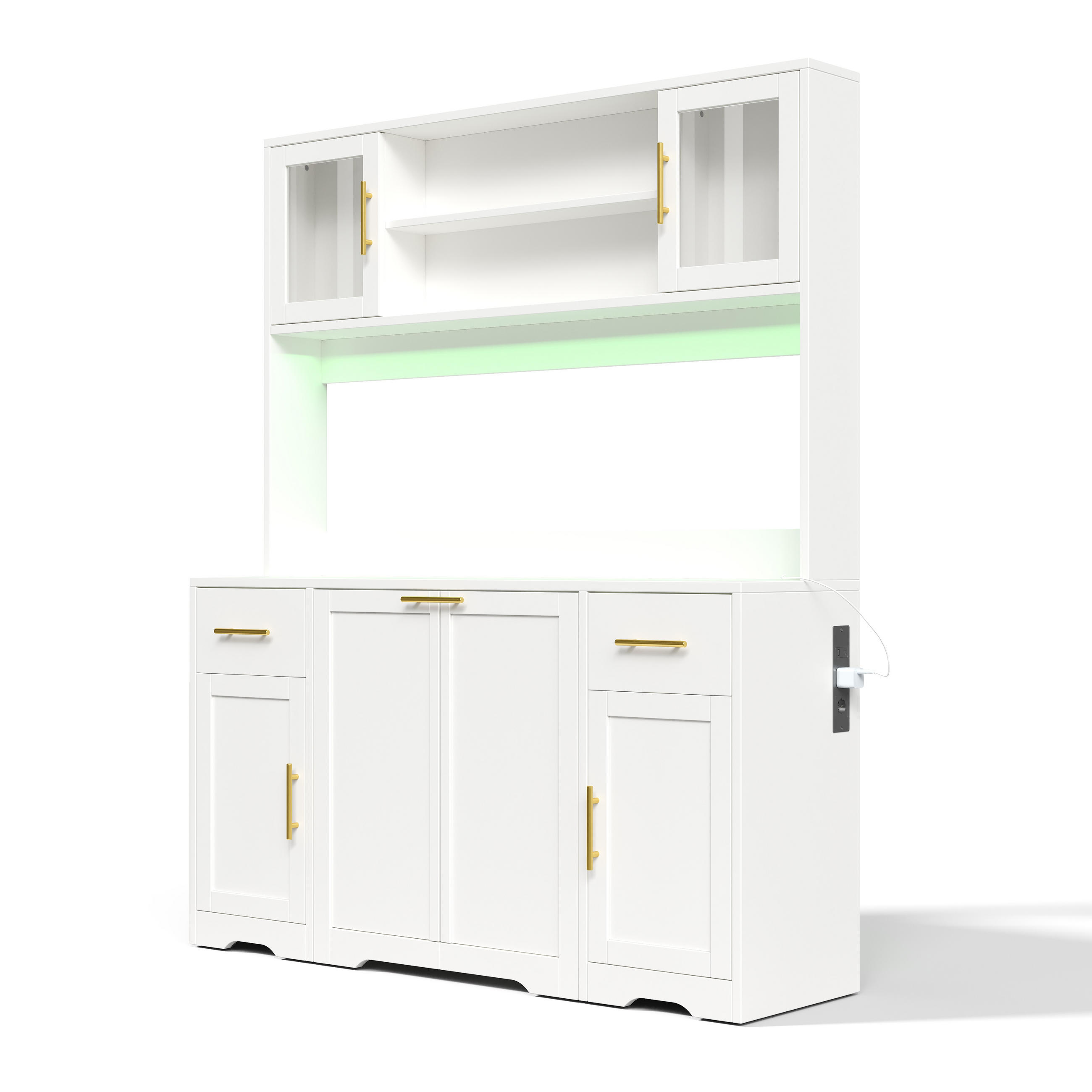 ComfortXL Buffet Weiß 140x173x40 cm