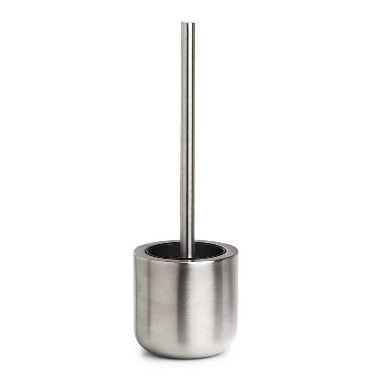 WC-BÜRSTE Edelstahl Ø 11,2 cm - Silberfarben, Metall (11.2/35.9/11.2cm)