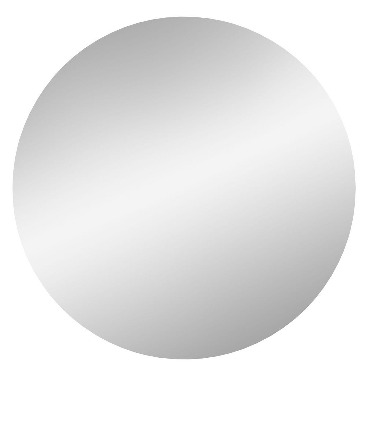 WANDSPIEGEL in Artisan Eiche rund Flurspiegel Ø 70 cm, Borga - Eiche Artisan, Glas/Holzwerkstoff (70/70/6cm) - Inn.Furn