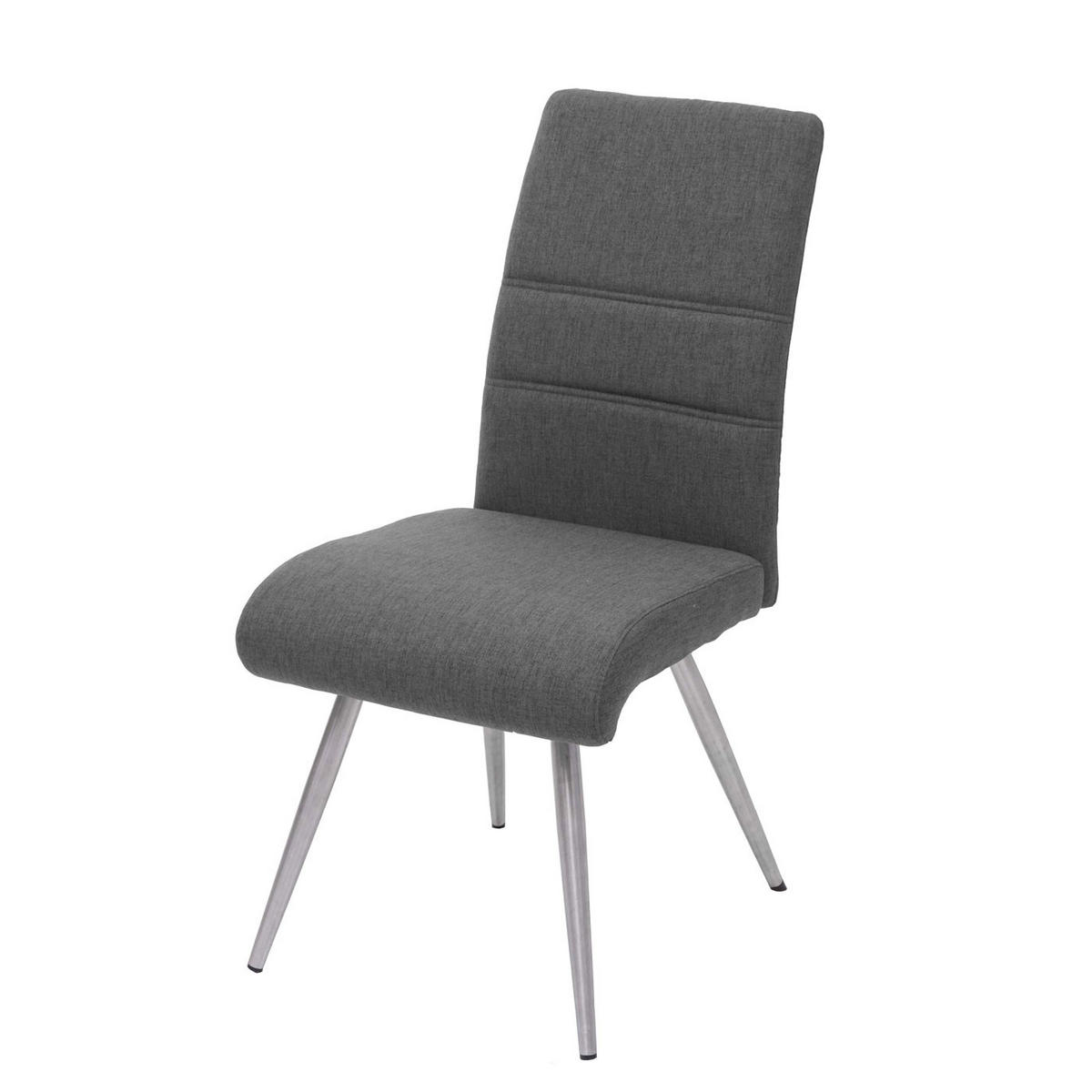 ESSZIMMER-SET Grau 3er-Set - Grau, Textil (180/99/68cm) - Jamb