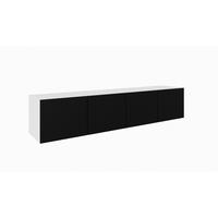 TV-SCHRANK MIO - Schwarz/Weiß, Holzwerkstoff (200/41/40cm) - Meblini