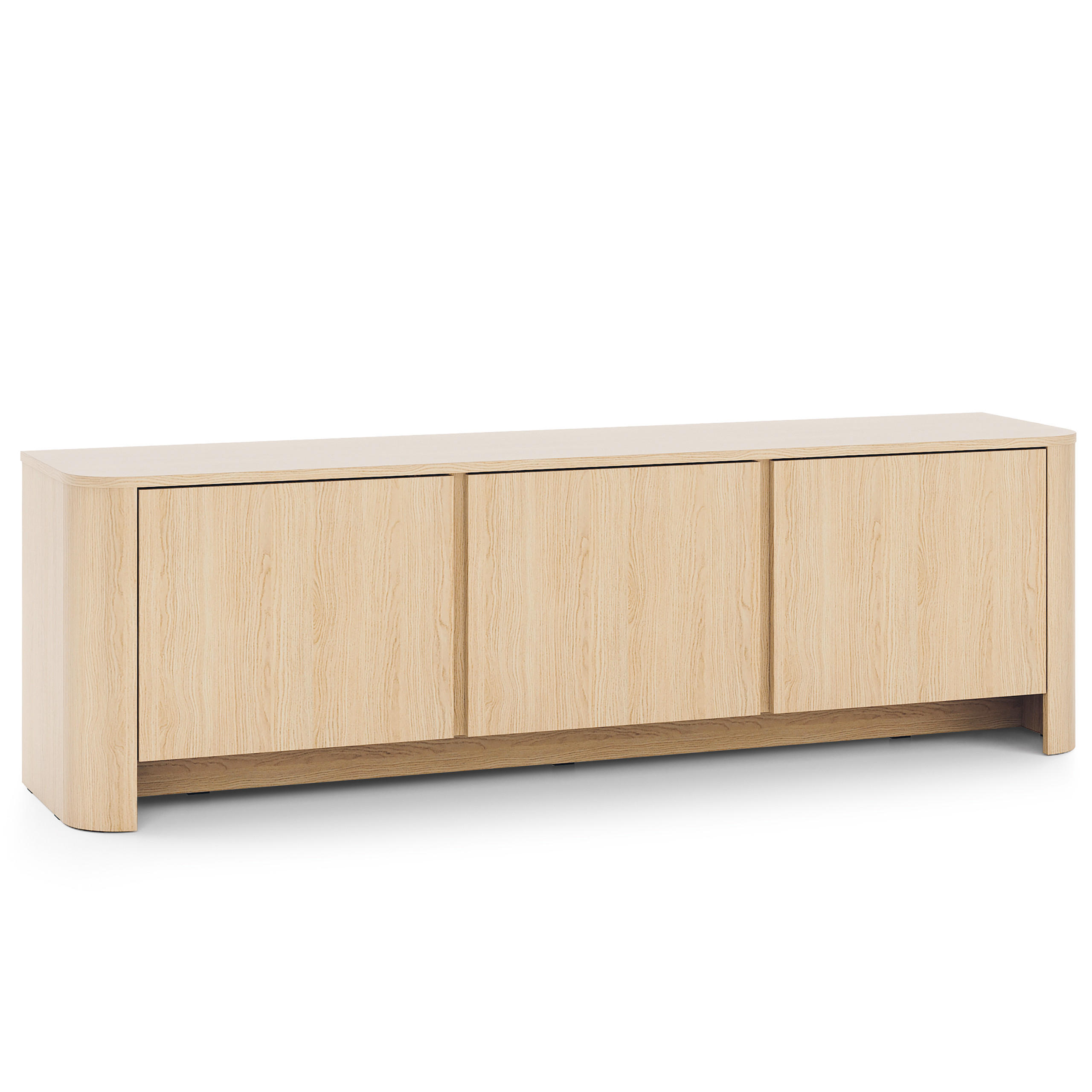Masseno Lowboard Eiche 168x52x39 cm
