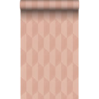 TAPETE 3D Muster 50 x 900 cm - Terracotta, Papier (50/900cm) - Origin Wallcoverings