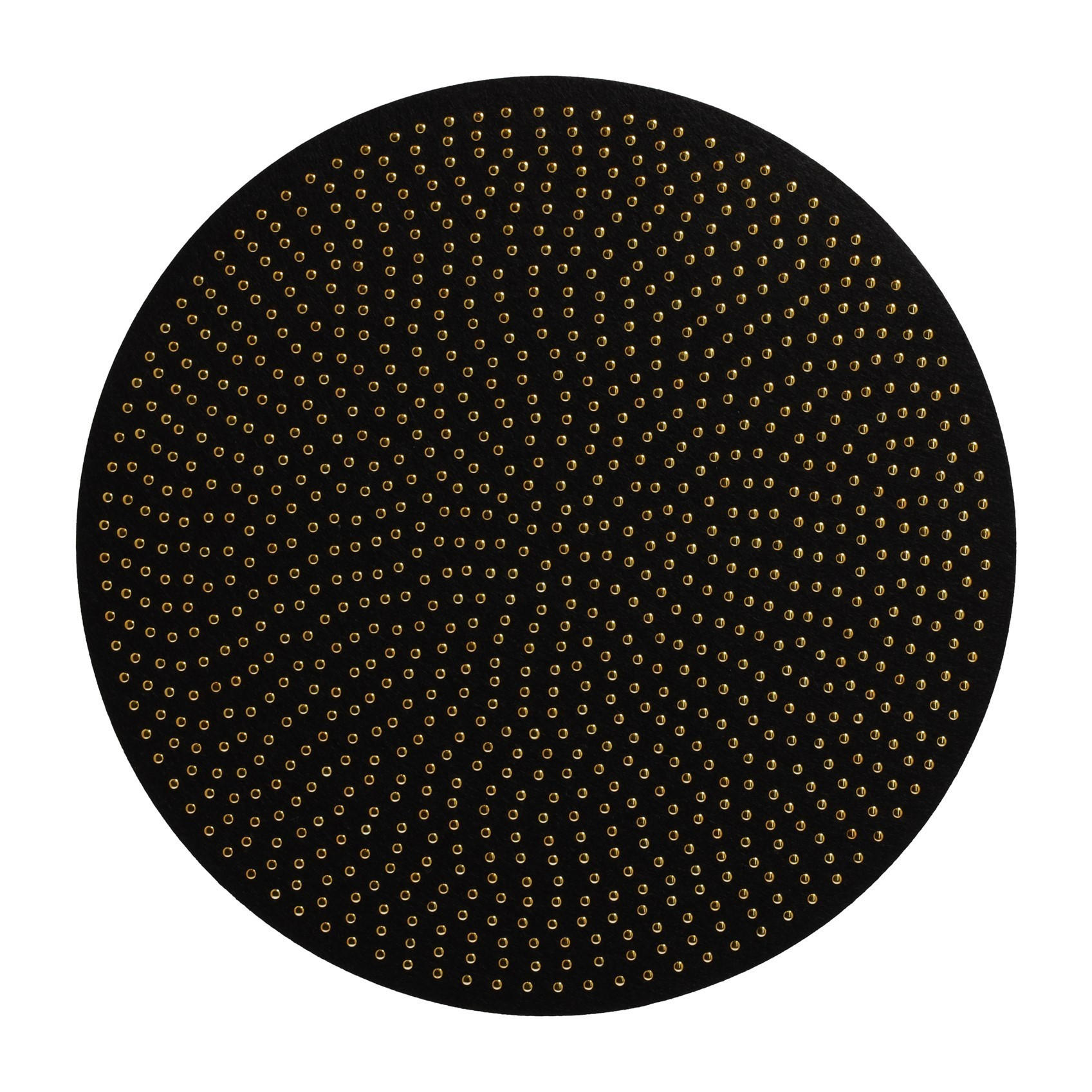 DEKORATIVES TISCHSET Milton - Goldfarben, Textil (38cm) - home&you