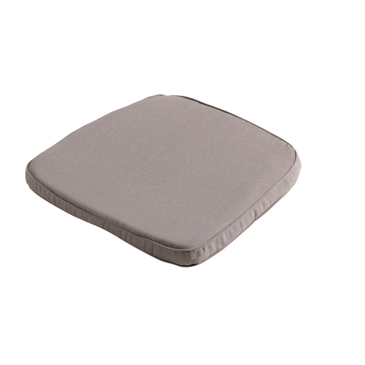 SITZKISSEN Panama 48/48 cm 4er-Set - Taupe, Textil (48/5/48cm) - Madison
