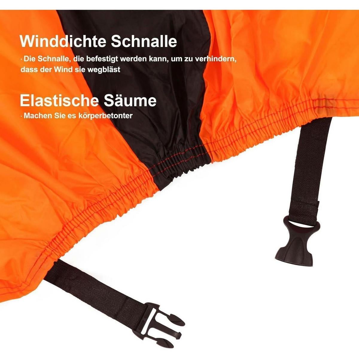 FAHRRADABDECKUNG Wasserdicht 200 x 70 x 110 cm - Multicolor, Textil (70/110/200cm)