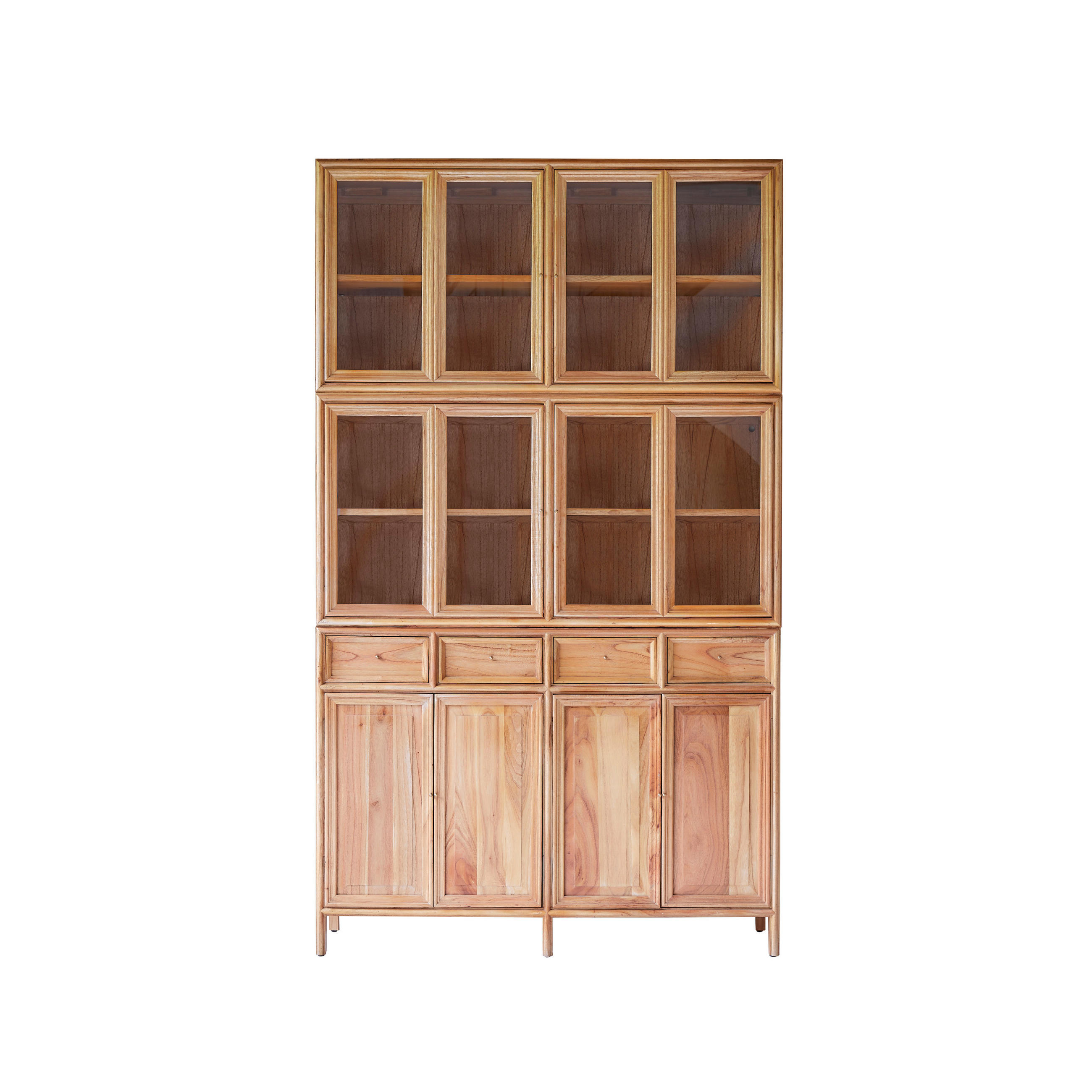 Tikamoon Geschirrschrank Natur 120x205x41 cm