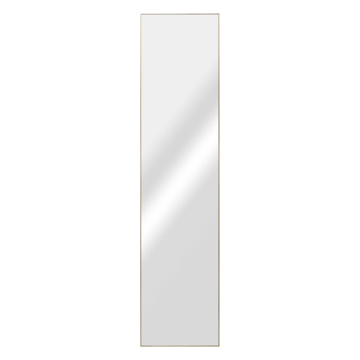 STANDSPIEGEL Barletta - Goldfarben, Glas/Kunststoff (35/150.6/150cm) - [en.casa]