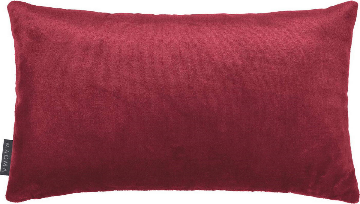 KISSENHÜLLE Artwood Schwarzwald Trio - Weinrot, Textil (30/50cm) - Magma Heimtexx