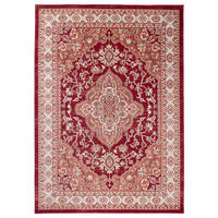 TEPPICH COLORADO Rot 60/100 cm - Rot, Kunststoff (60/100cm)