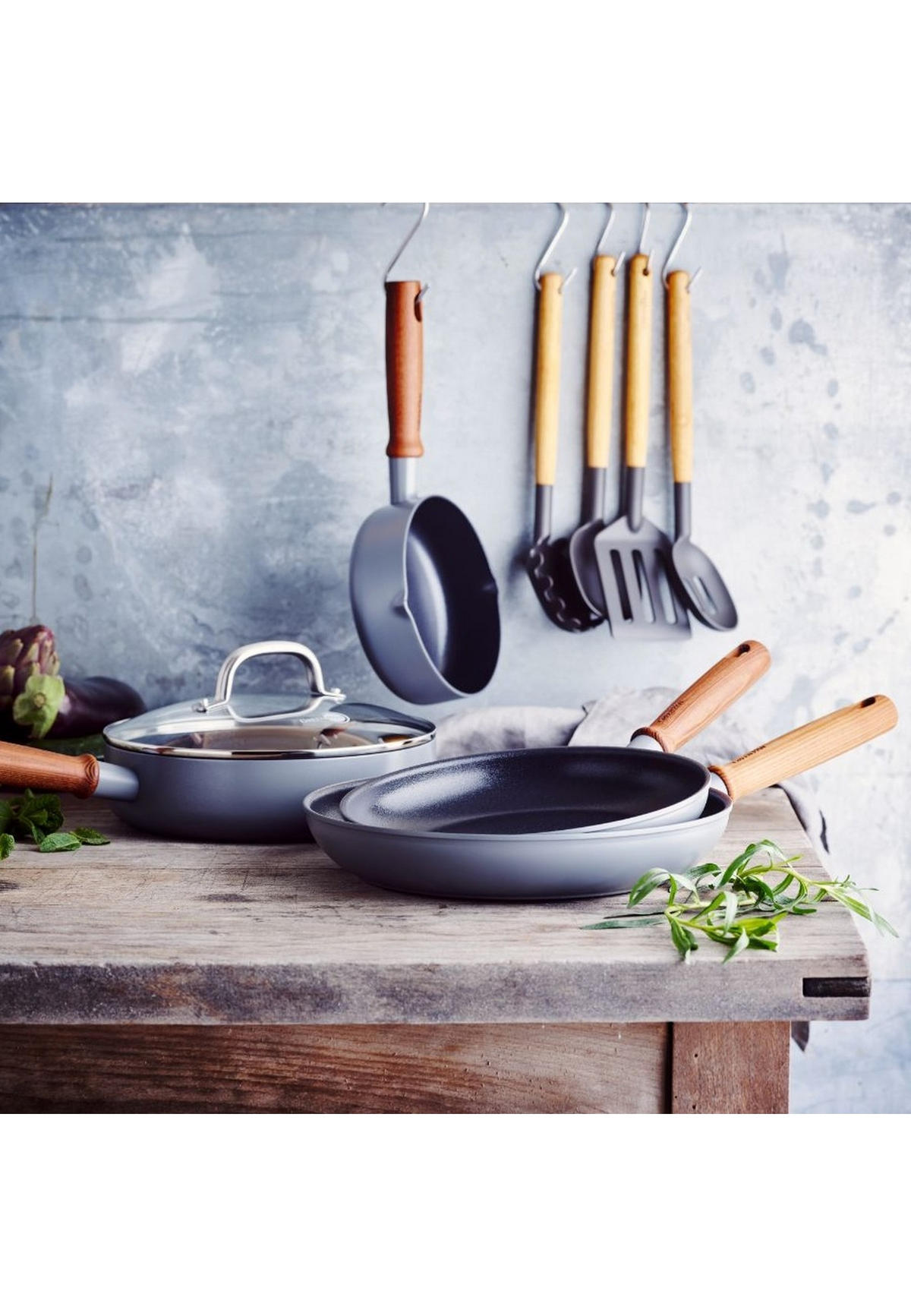 BRATPFANNE Mayflower Pro - Grau, Metall (20cm) - GreenPan
