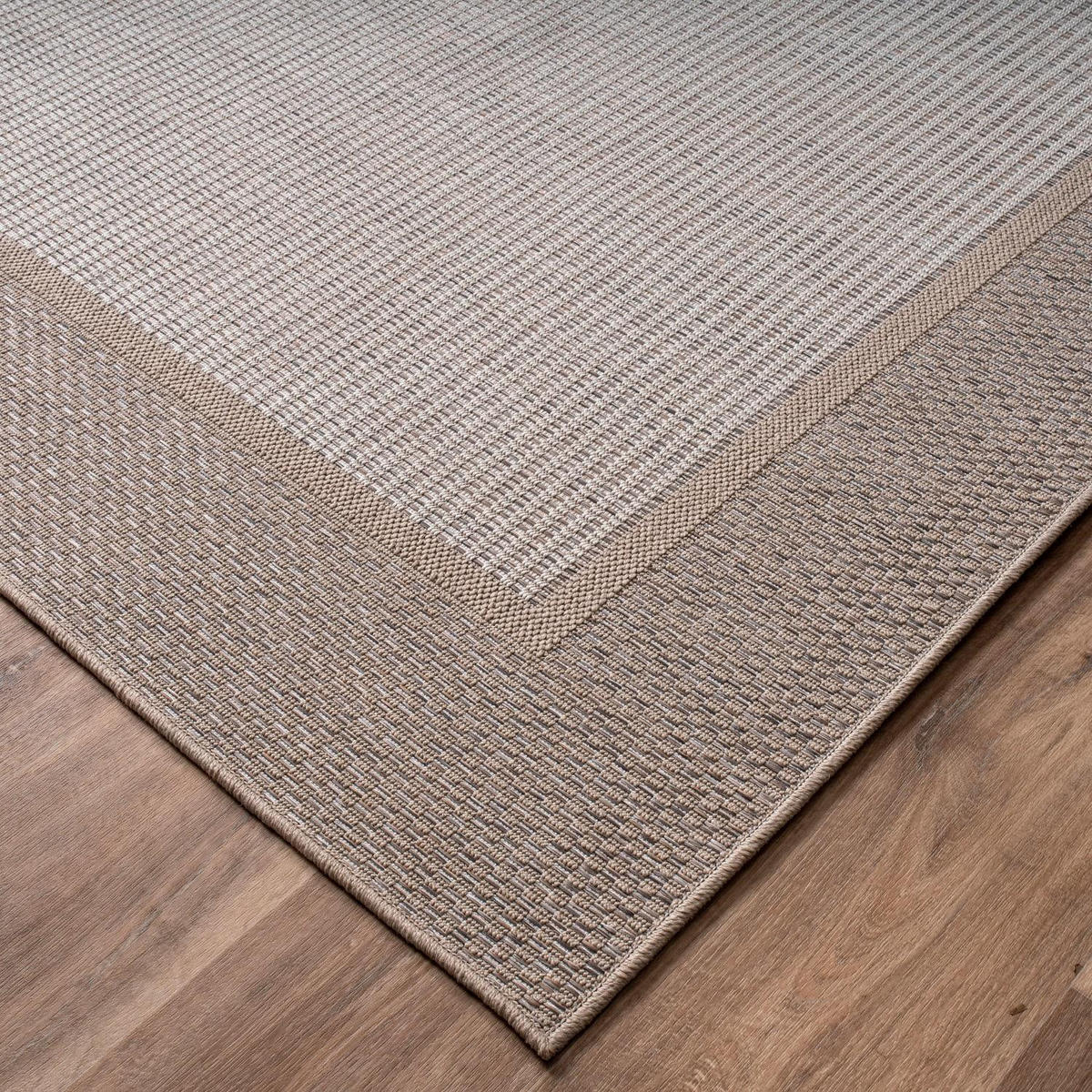 OUTDOOR-TEPPICH VERMONT 195 BEIGE 80X250 - Beige, Kunststoff (80/250cm) - Paco Home