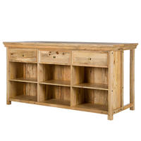 KÜCHENINSEL - Mango massiv - Braun, Holz (180/94/80cm) - home24