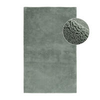 BADTEPPICH Waschbar Pure 500 Jade-Grün 50x90 cm - Grün, Textil (50/90cm) - carpet city