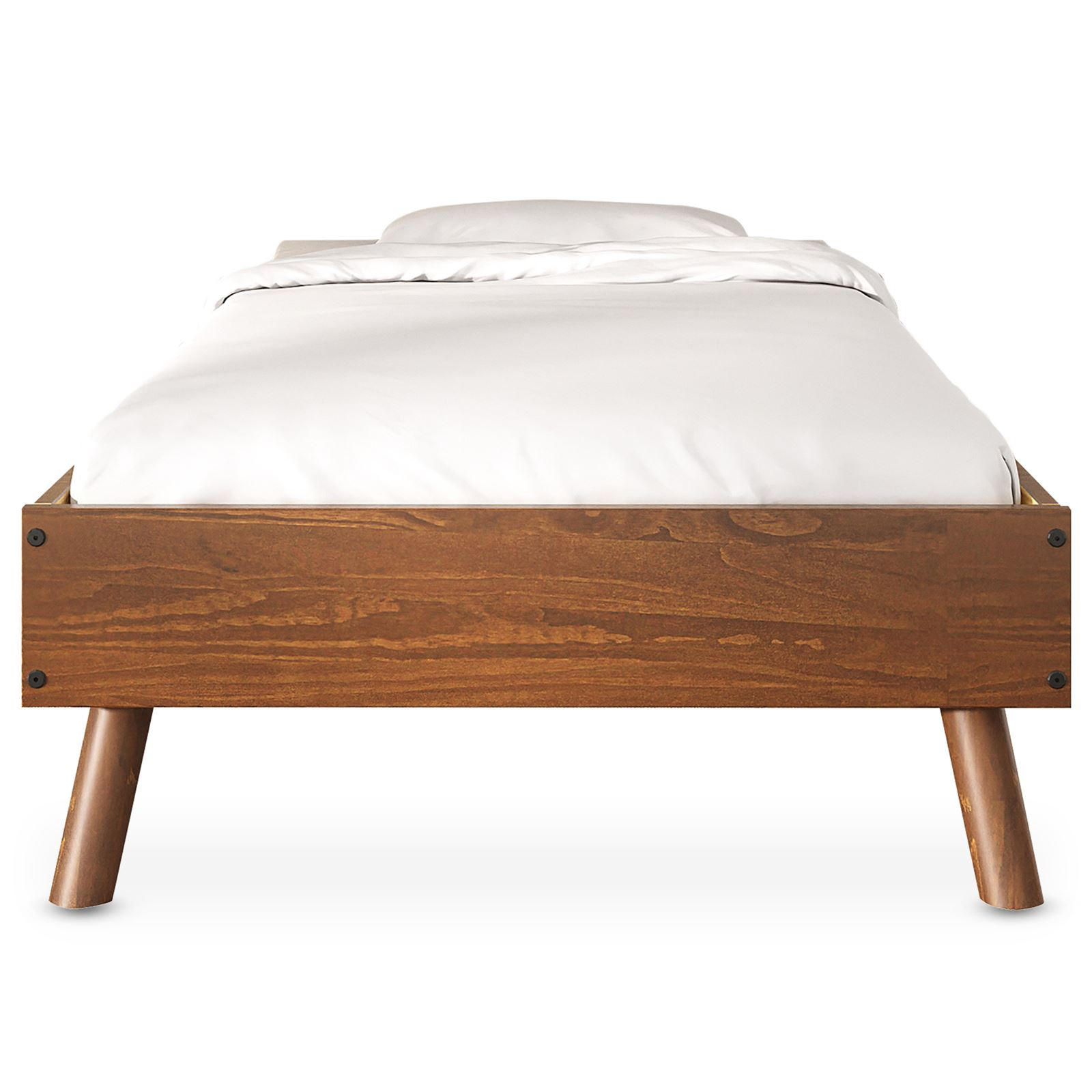 FUTONBETT KARRI 100X200 CM - Kastanienfarben, Holz (100/200cm) - IDIMEX