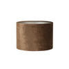 LAMPENSCHIRM Edelstein Braun Ø35/30 cm - Braun, Textil (35/35/30cm) - Light & Living