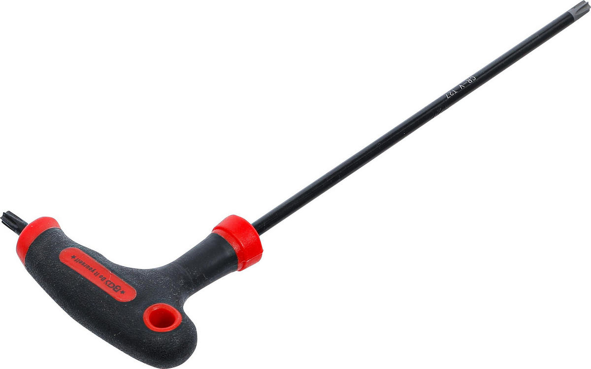 SCHRAUBENDREHER MIT T-GRIFF UND SEITLICHER KLINGE | T-PROFIL (FÜR - Multicolor, Kunststoff/Metall (1/1cm) - BGS technic