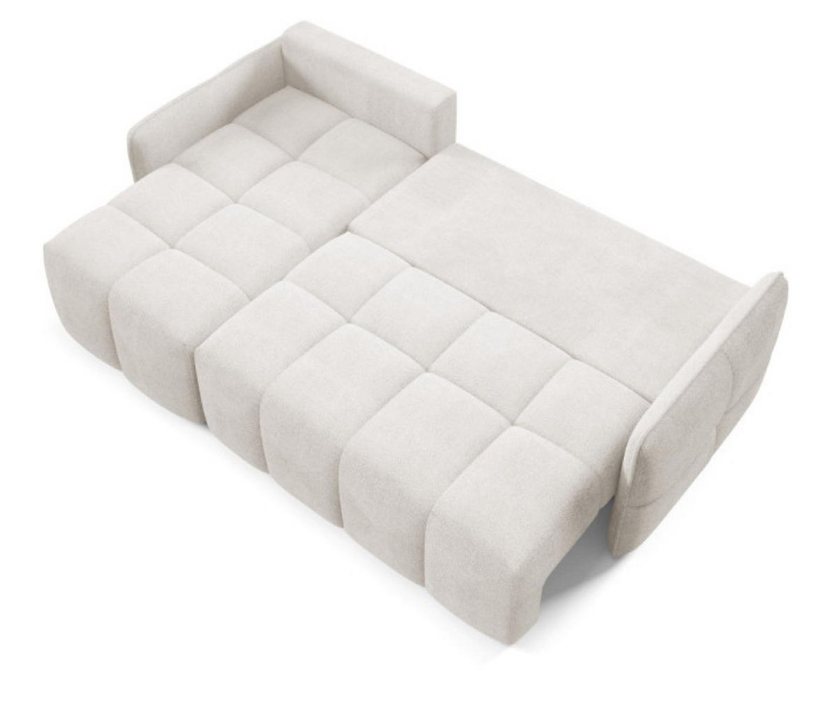 ECKSOFA Granat MONO Mit Schlaffunktion Und Dekokissen Links - Blau, Textil (220/145cm) - Sepro Meble