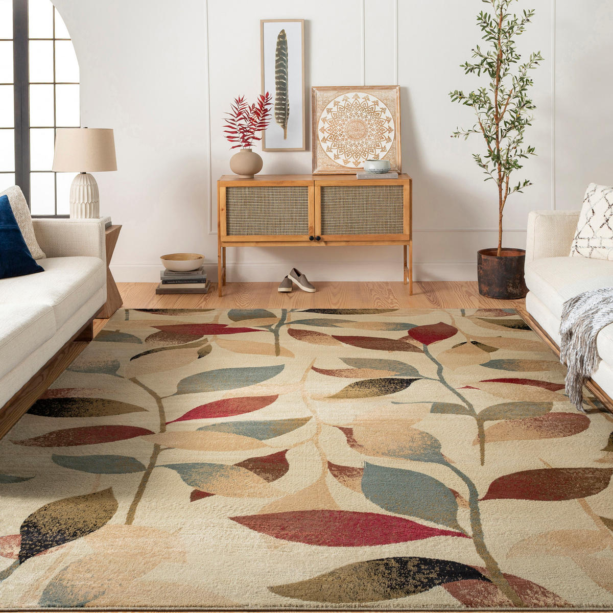 KURZFLORTEPPICH Damali 200/290 cm Dunkelrot - Rot, Textil (200/290cm) - LIVABLISS