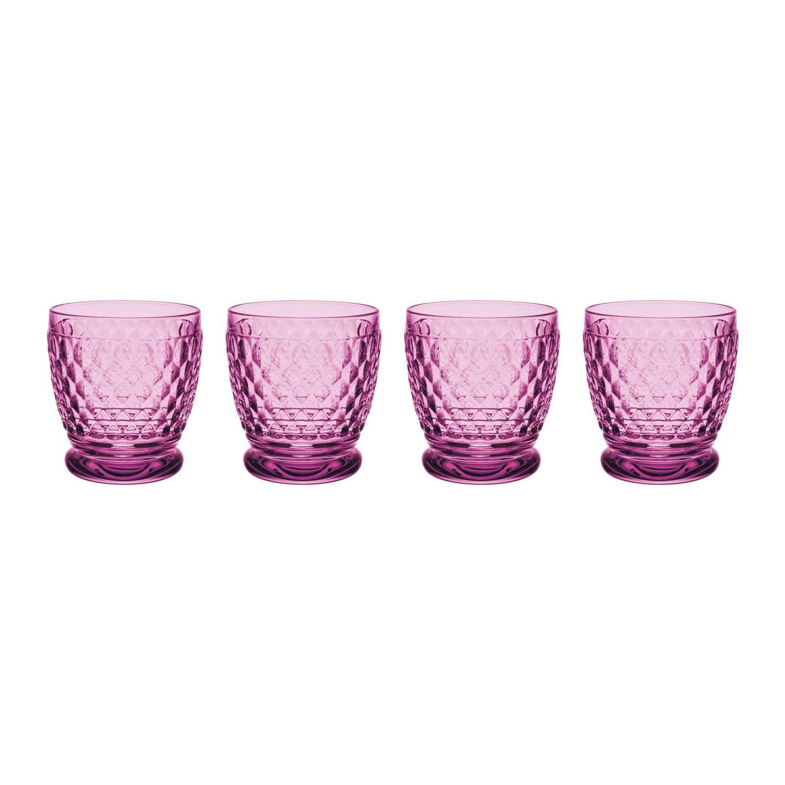 BECHER Boston Coloured Berry 330 ml 4er Set - Pink, Glas (0.33L) - Villeroy & Boch