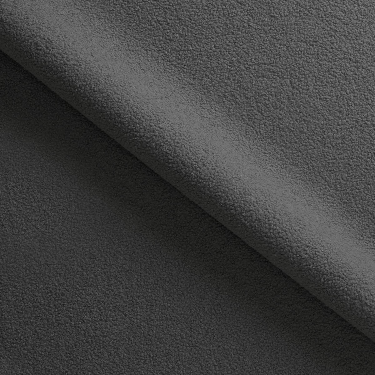 ECKSOFA Masina Grau, Schlafsofa aus Veloursstoff - Grau, Holzwerkstoff (245/143cm) - Bettso