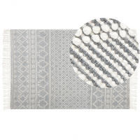 TEPPICH geflochten Solhan 300/200 cm - Beige, Textil (200/300cm) - Beliani