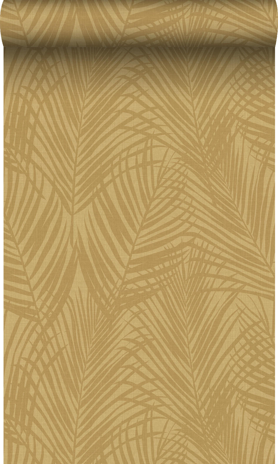 TAPETE Palmblätter 53 cm x 10.05 m - Gelb, Papier (53/1000cm) - Origin Wallcoverings