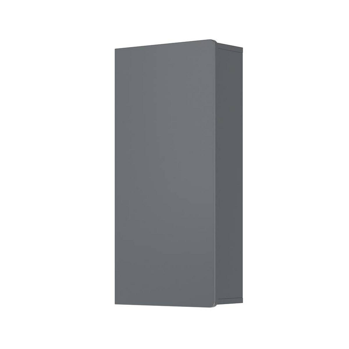 BADSCHRANK Izan Grau 36.6 x 76.6 cm - Grau, Holzwerkstoff (36.6/76.6/15.6cm) - Vicco
