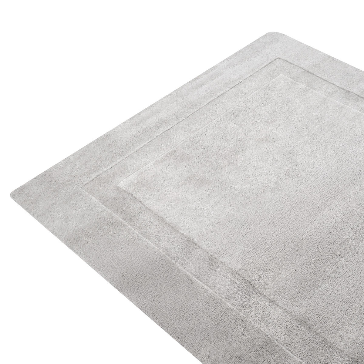 TEPPICH Grau 160/230 cm Wolle Kargil - Grau, Textil (160/230cm) - Beliani