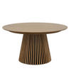 ESSTISCH 140/140/75 Eichefarben rund - Eichefarben/Braun, Holzwerkstoff (140/140/75cm) - Furnhouse