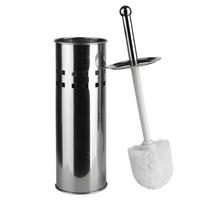 WC-BÜRSTE Dea silberfarben 10/10/37.5 cm Metall - Silberfarben, Metall (10/37.5/10cm) - Mondex