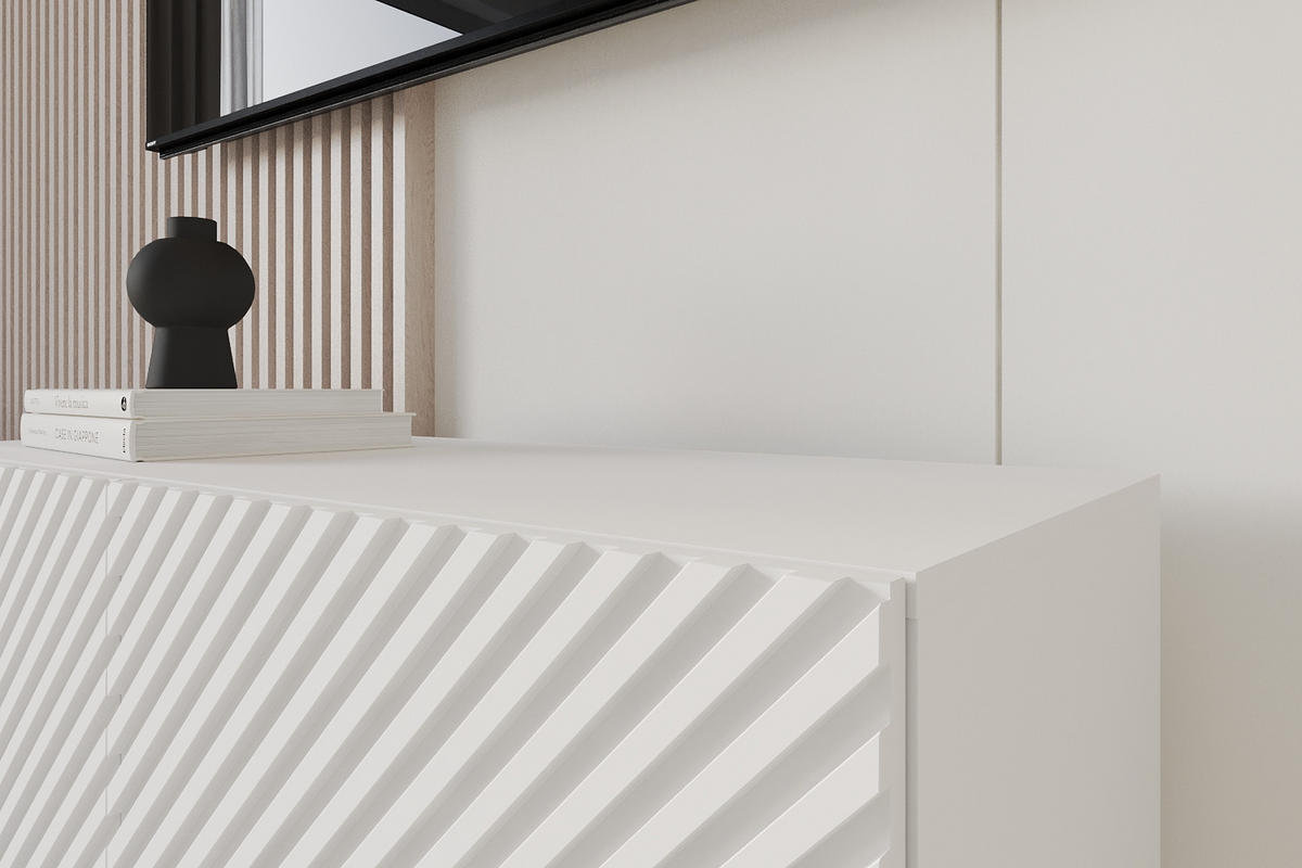 LOWBOARD ZENO-W 100x40x41 cm - Artisan / Schwarz - Schwarz, Holzwerkstoff (100/40/41cm) - ALTDECOR