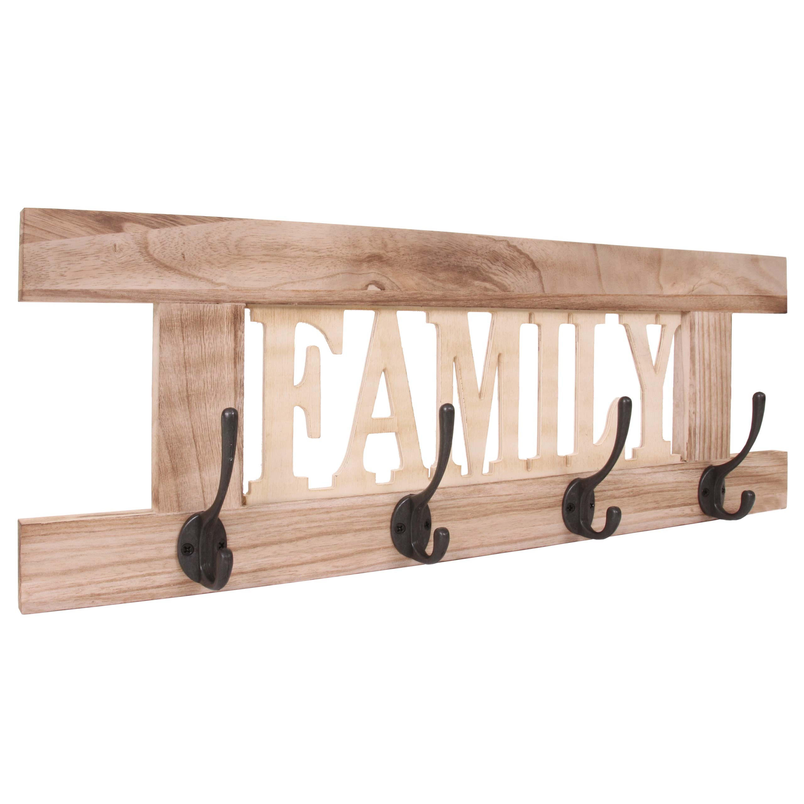 VÄGGGARDEROB FAMILY I SHABBY-LOOK, beige 21/60/2 cm