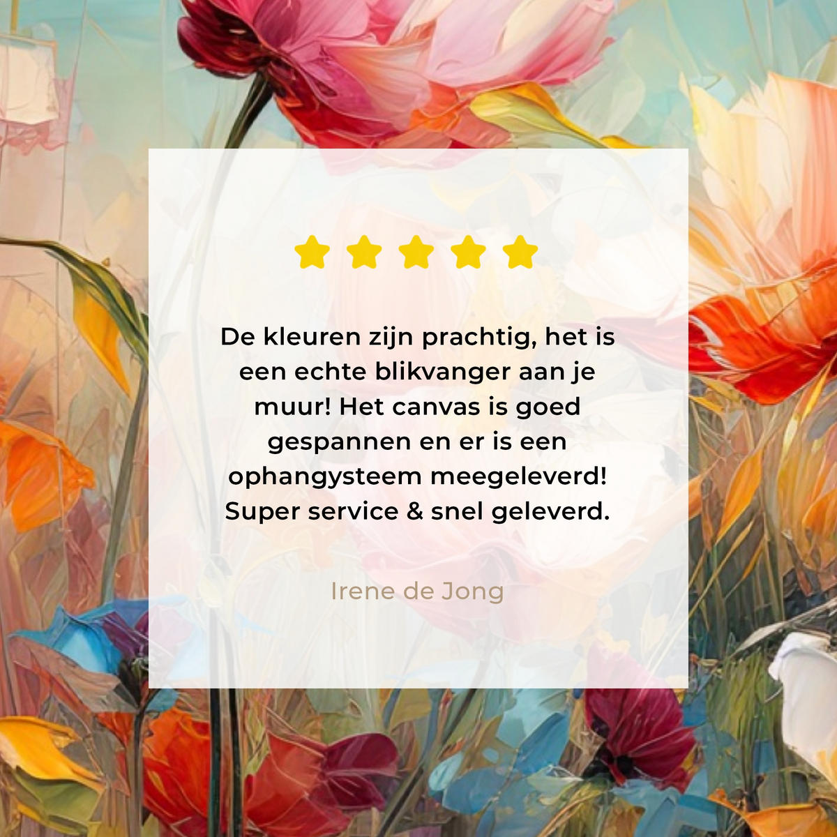 LEINWANDBILD Blumen - Aquarell - Kunst - Botanisch - Natur Wohnzimmer Groß 120x80 cm - Orange, Textil (120/80cm) - MuchoWow