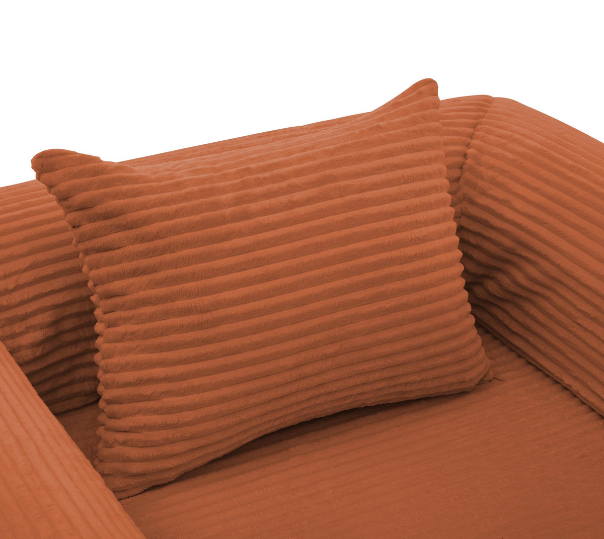 SCHLAFSOFA DE-35175 klappbar 2-in-1 Orange - Orange, Textil (85/65/120cm) - ComfortXL
