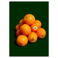 POSTER Supermercat - Odd orange out - Grün, Papier (30/40/0.1cm) - Poster&Frame