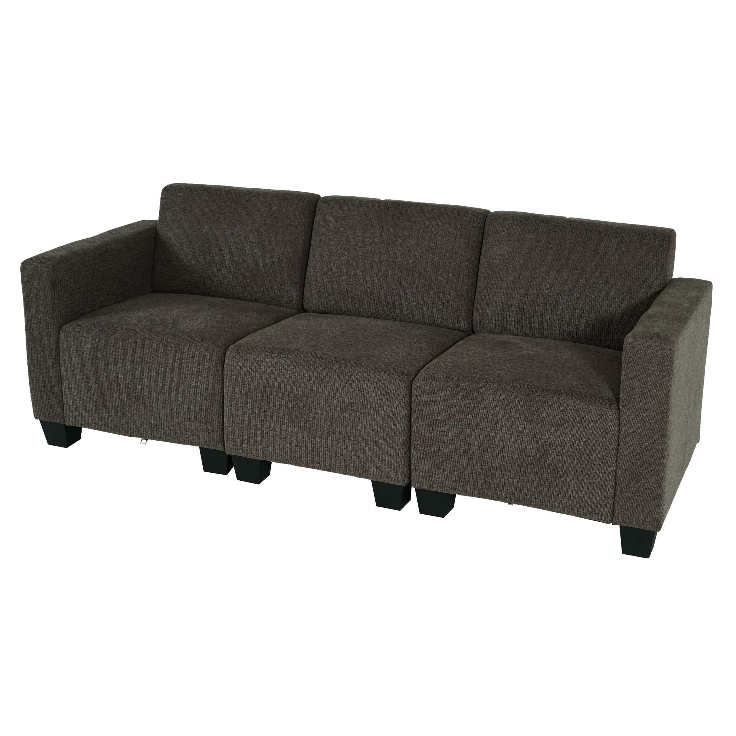 3-SITZER SOFA Braun - Braun, Textil (193/76/72cm) - MCW
