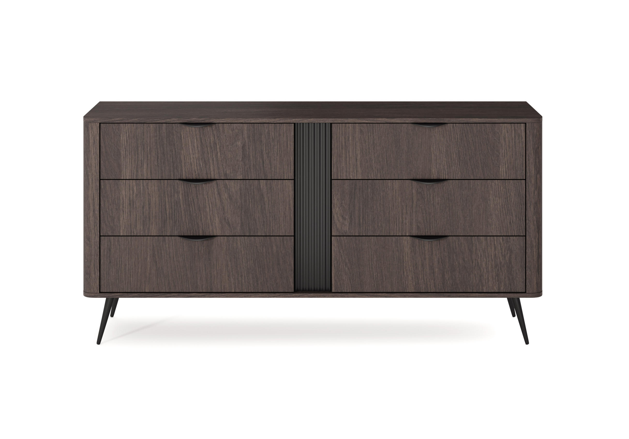 Masseno Sideboard Braun 163.2x81.2x38 cm