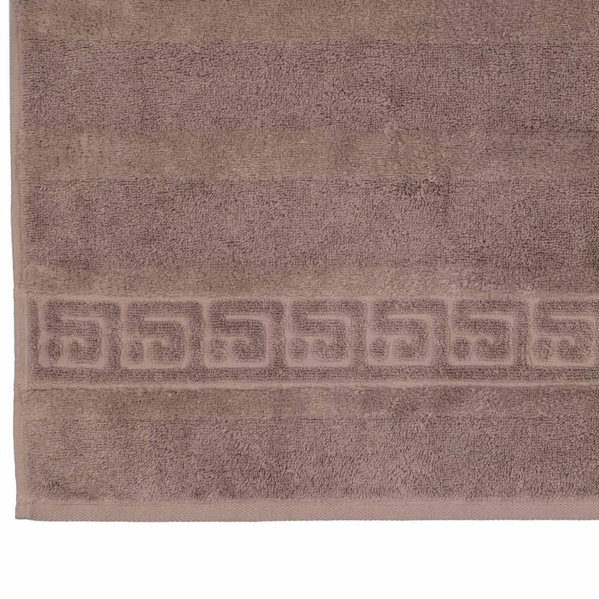 HANDTUCH-SET 10-teilig Walnuss 100% Baumwolle - Braun, Naturmaterialien (60/120cm) - Cawoe