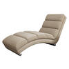 RELAXLIEGE Holiday - Chromfarben/Creme, Holz (62/84/180cm) - MIRJAN24